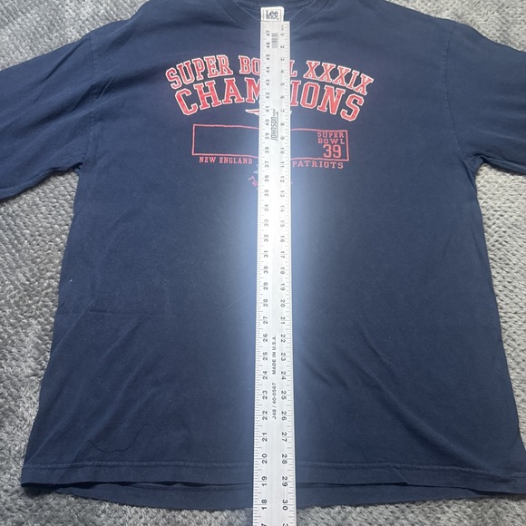 New England Patriots Vintage SB 39 Lee Sport Mens 2XL 368 - Picture 6 of 12